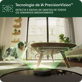 Robô Aspirador Roomba 505+ Combo, com Base AutoWash Dock, Aspira e Passa Pano, iRobot